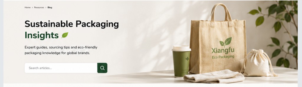 Xiangfu eco-friendly packaging products