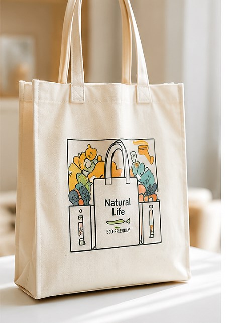 Canvas Tote Bags for Retail Campaign