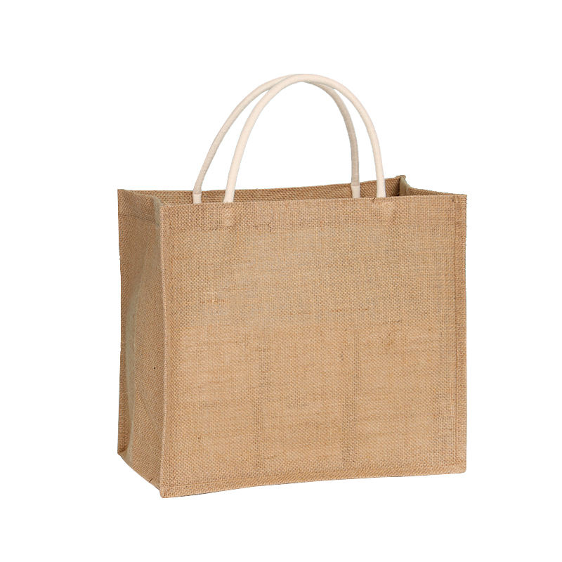 burlap shopping bags