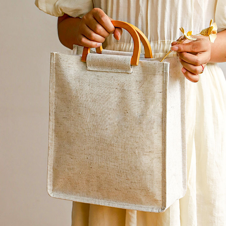 canvas reusable shopping bag totes