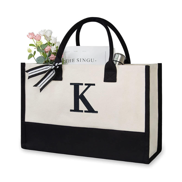 canvas gift bags with logo
