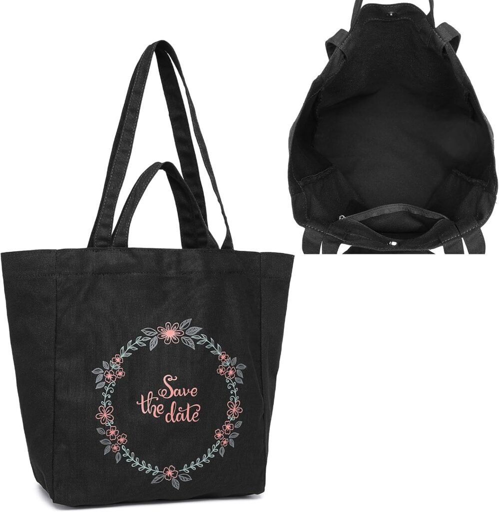 Women's Canvas Bag 2025 New Style Simple and Versatile Single-Shoulder Bag Trendy College Student Commute Tote Handbag