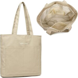 Sac en toile pour femmes 2025 Nouveau style Simple et polyvalent sac à épaule Sac à main tendance pour étudiants universitaires