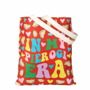 Food Shopping Bag In My Pierogi Era Tote bag Pierogi Lovers Gift Dumpling Lovers Gift Foodies Gift