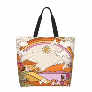 Promotion Large Reusable Eco Friendly Custom Printed Logo Shopping Tote Bag,Folding Travel  Fabric Bag