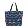 custom logo printed shopping tote bags