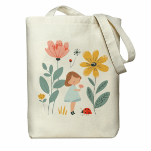 Large Reusable Eco Friendly Custom Printed Logo Shopping Tote Bag,Folding Travel  Canvas fabric Bag