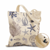 natural canvas tote bag