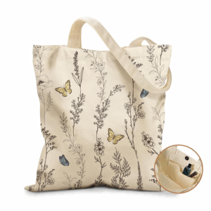 High Quality Natural Canvas Tote Bags With Custom Printed Logo Eco Friendly Canvas Cotton Tote Bag