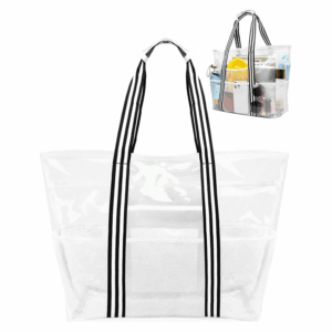 Solid Color High Quality Fashion PVC Gym Bag,Custom Clear Lightweight Spacious Crossbody Strap Durable Waterproof Bag