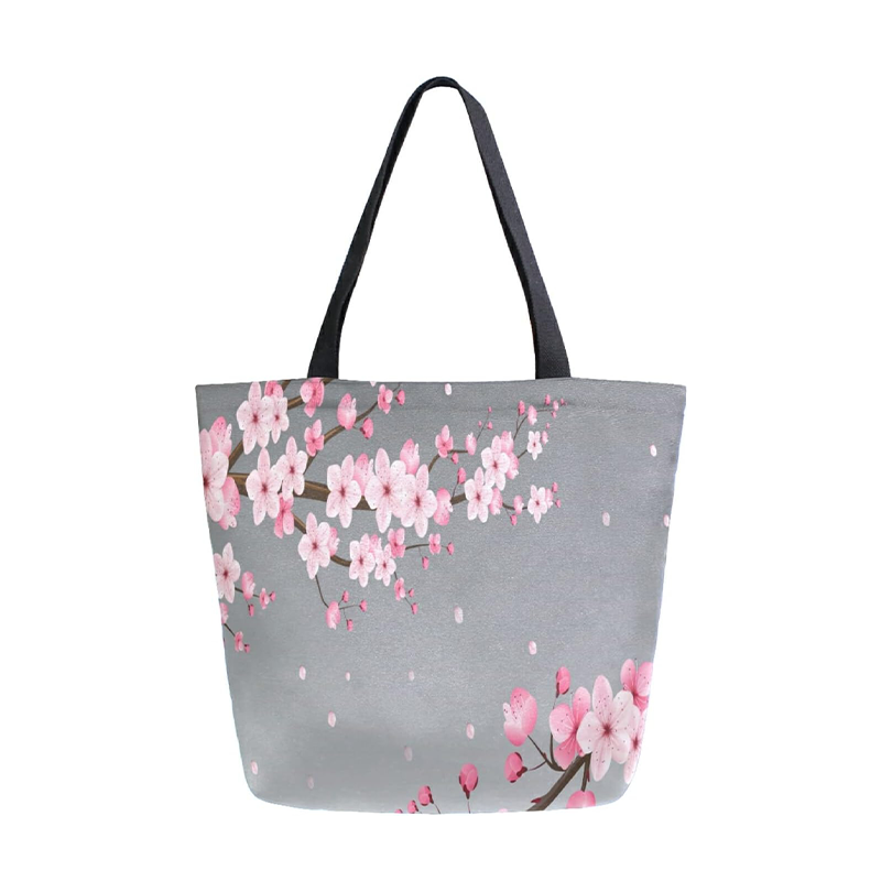 Candy colored canvas bag