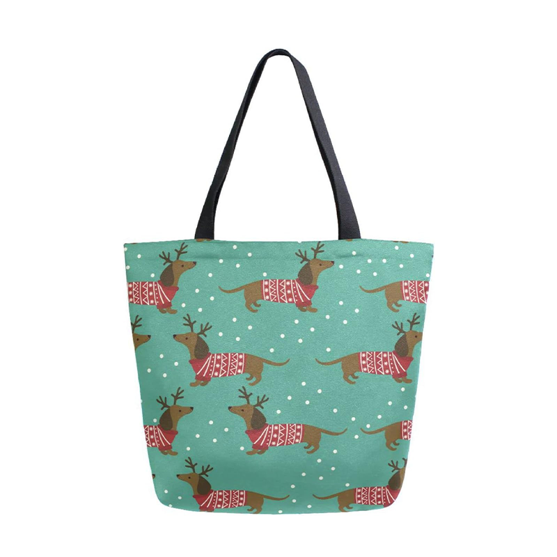 recycled canvas tote bag