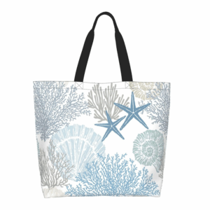 Large Reusable Eco Friendly Custom Printed Logo Shopping Tote Bag,Folding Travel  Canvas fabric Bag