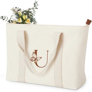 Custom with Logo Printing Shoulder Length Handle Medium Shopping Cotton Canvas Tote Bag with Ribbon Rope