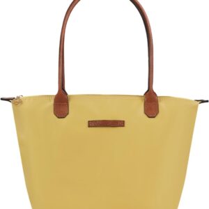 Bolso Tote de nylon impermeable para mujer, bolso de diseñador ligero con cremallera, bolso elegante y duradero