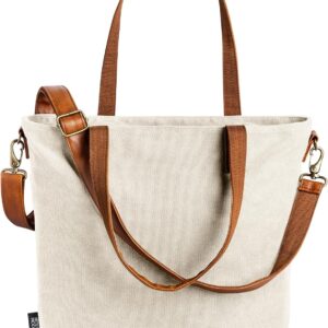 Sac tote moderne simple en toile pour femmes