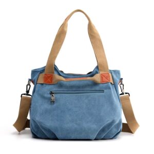 Sac bandoulière féminin personnalisé en toile rétro, grand cylindre, élégant et simple pour femmes