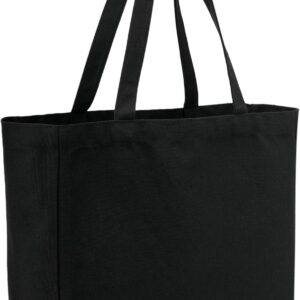 Sac fourre-tout en coton blanc en toile, sac en tissu léger et réutilisable pour les courses
