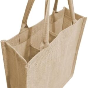 3 bottle wine bag, burlap wine bags for wine bottles gifts, 11.80×12.99×3.93 inches, wine gift bag, 3 bottle wine tote