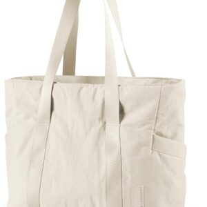 Tote Bag for Women, Tote Bag with Zipper Work Tote with Compartments Nurse Shoulder Hanbag for Travel, Gym
