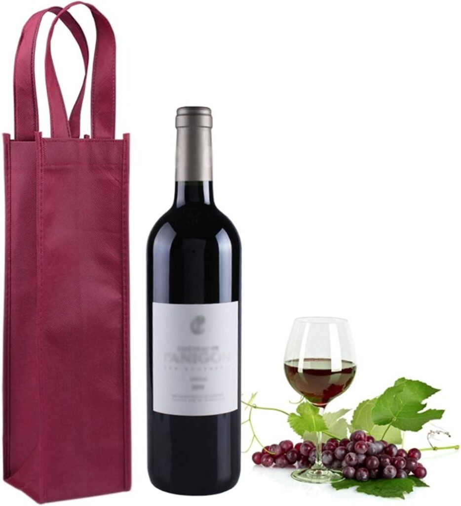 Lightweight Non-Woven Bags for Easy Carrying 2 wine gift bag