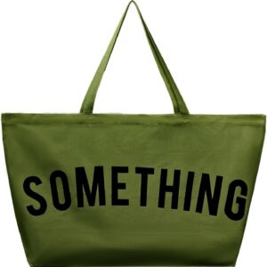 Large Canvas Tote Bag – Extra Large Shopping Bag for Women Beach Totes Bags Reusable Big Grocery Bag