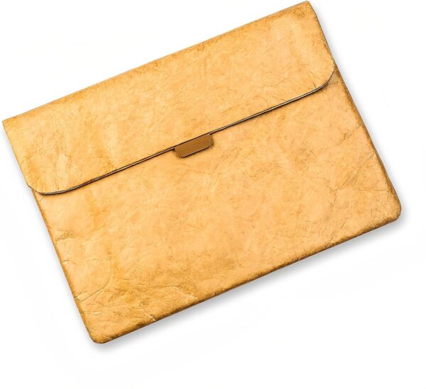 Style Paper Clutch Bag – Stylish Handheld Notebook and Tablet Sleeve, Water Repellent Inner Liner, Gift for Students and Professionals