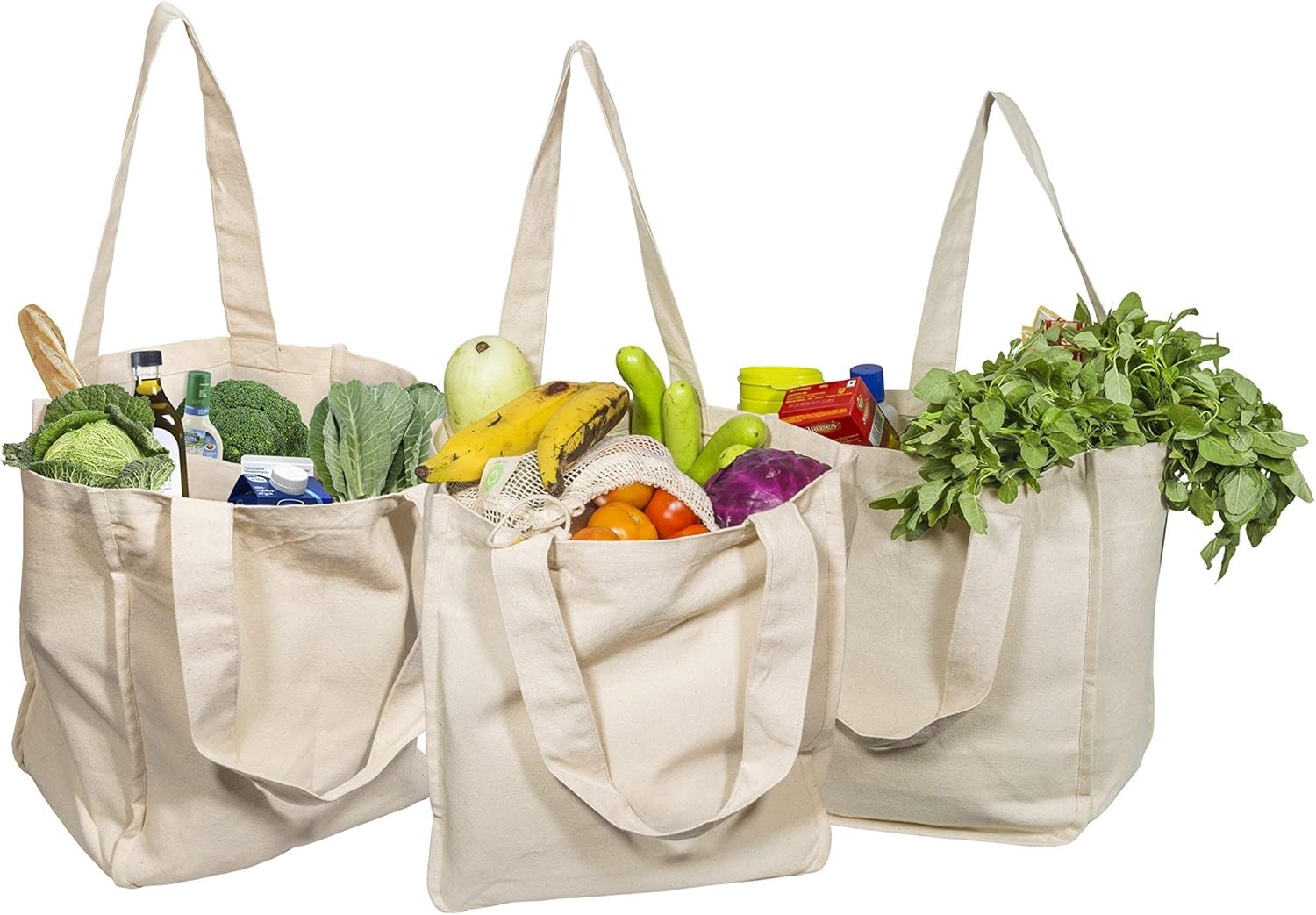 best canvas grocery shopping bags