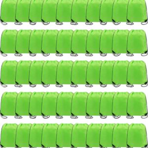 Drawstring Backpack Bags 20,30,50 Packs Reflective String Bags for Gym Sport Trip Cinch Sack DIY for Women Men