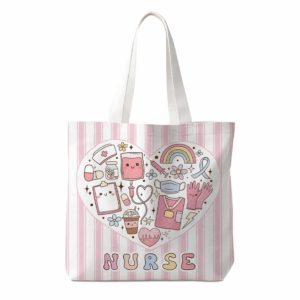 Promotion Canvas Tote Bag for Women, Cute Tote Bag for Work or Teacher, Canvas Beach Bag