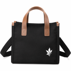 Reusable Women canvas Tote Bag Shoulder Bag with Work Beach Lunch Travel Reusable Shopping Grocery Bag