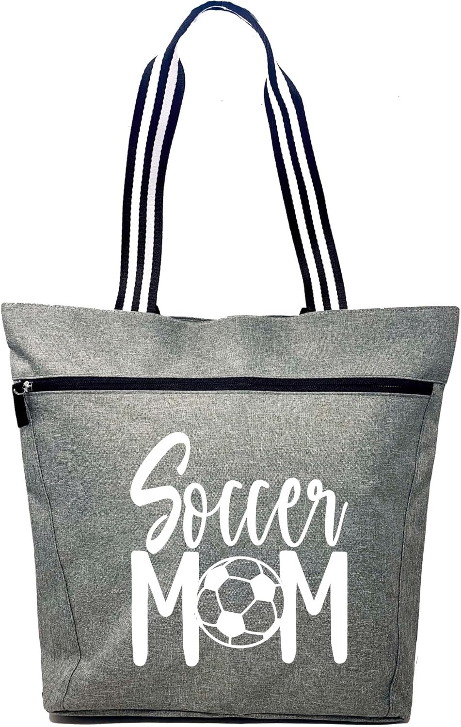 large zippered tote bag