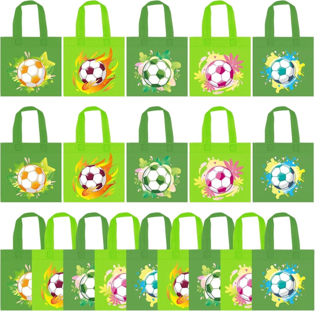 BANBALLON 20 PCS Sacs cadeaux de fête Sacs cadeaux non tissés Fête d’anniversaire Baby shower Sacs cadeaux Fournitures