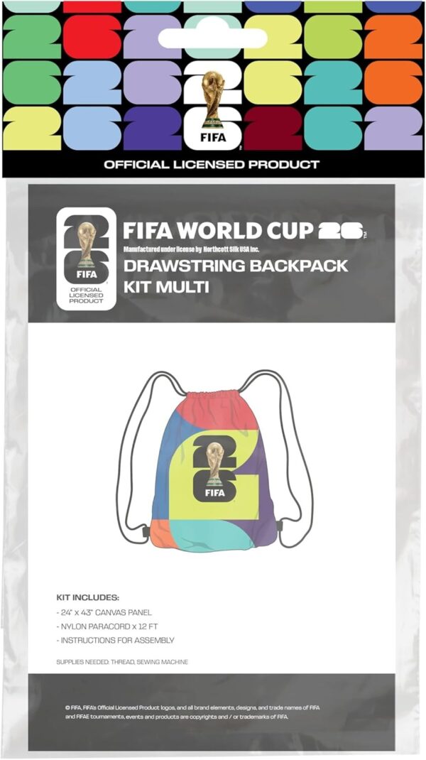 Bulk DIY Drawstring Backpack Kit Sourcing Guide for Soccer Fan Promotions | Customizable Canvas OEM 1 Bulk DIY drawstring backpack sewing kit with 16oz canvas and nylon paracord for soccer fan promotional events