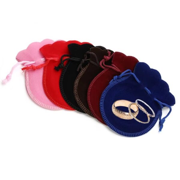 Pochettes en velours à cordon pour bijoux et promotions : Tissu et options de logo personnalisé 3 4-9-XX-600x600