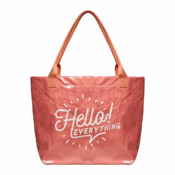 PVC Clear Tote Bags for Stadium & Event Security: Material Specs & OEM Customization 2 Color options for custom printed tote bags: green, brown, pink, and black models on a blue background.